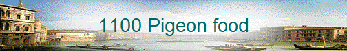 1100 Pigeon food