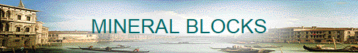 MINERAL BLOCKS