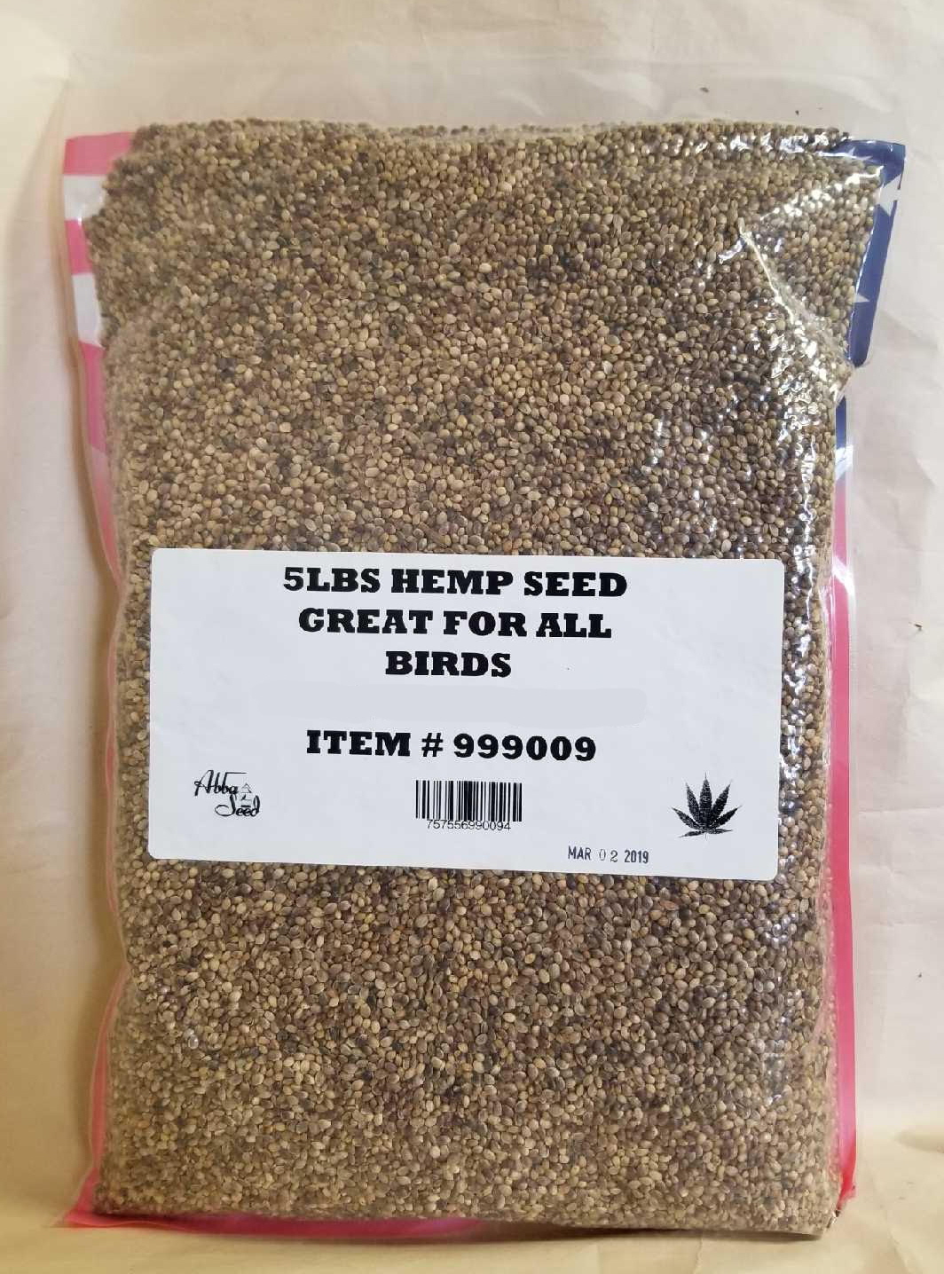 HEMP SEED 5LBS