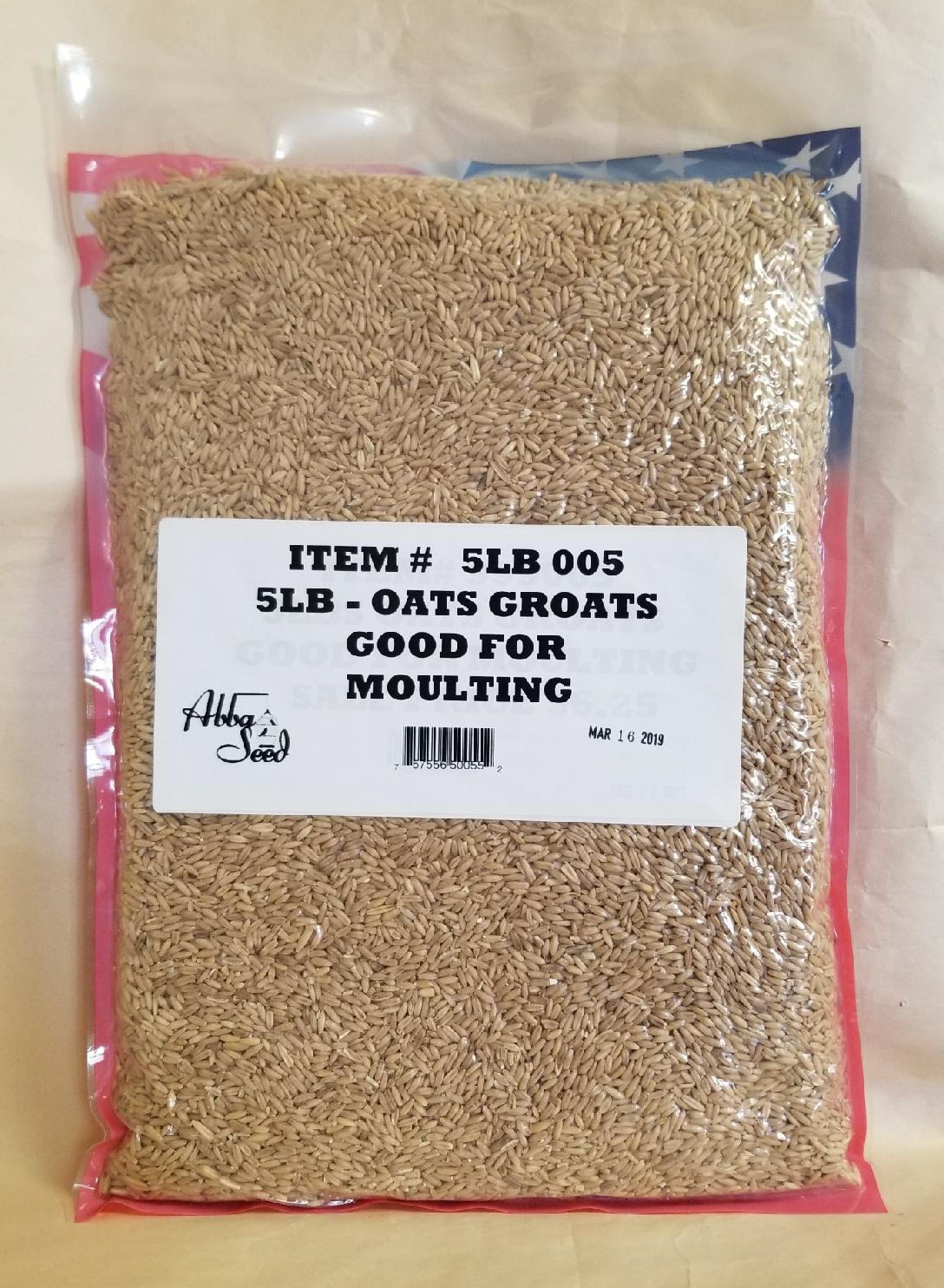 OATS GROATS 5LBS