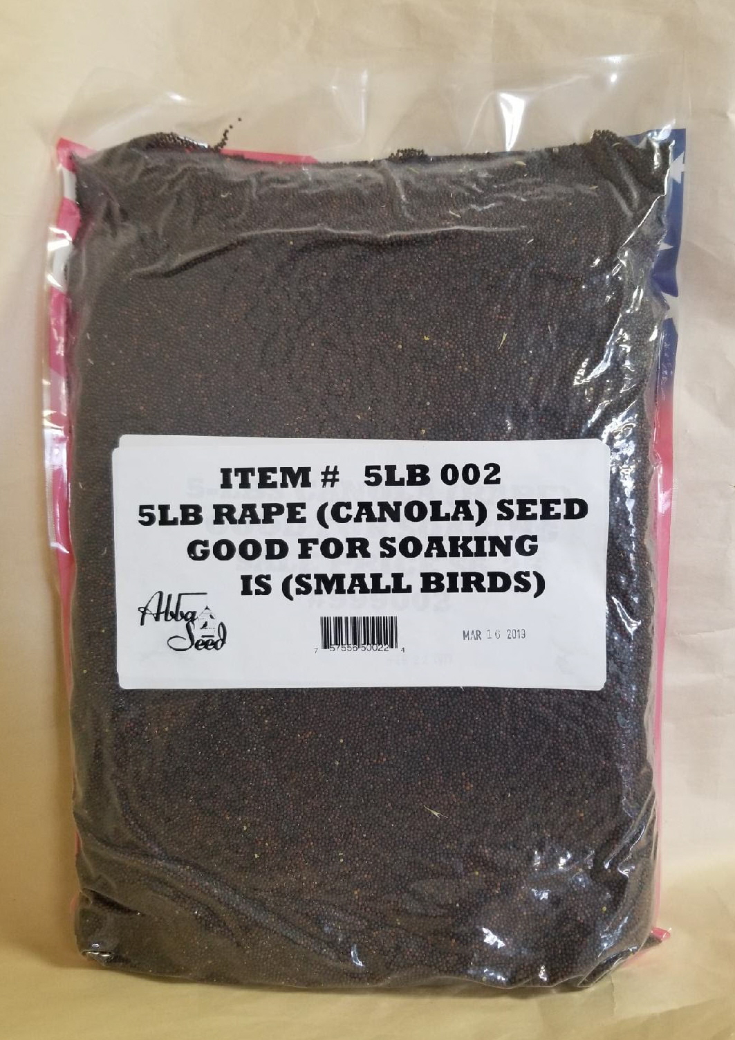 RAPE SEED 5LB